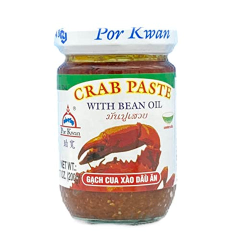 Crab Paste w/ Bean Oil (Por-kwan) [1 Units] [Pack of 1]