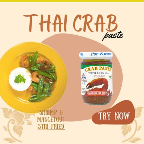 Crab Paste w/ Bean Oil (Por-kwan) [1 Units] [Pack of 1]