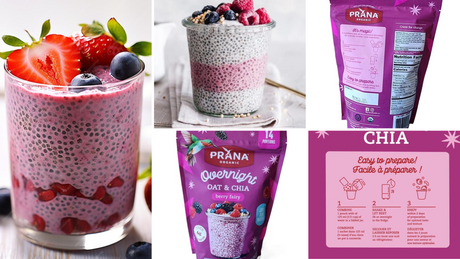 Wake Up to Wellness: Prana Organic Overnight Oat & Chia Mix