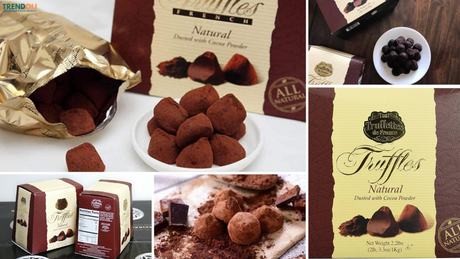 Discover the Exquisite Delight of Chocmod Truffettes de France: 2.2lbs of All-Natural Truffles in an Elegant Gift Box