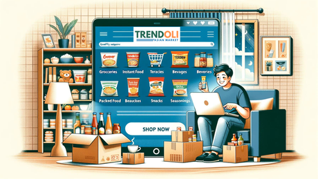Discover the Best Groceries and Instant Food from Asia at Trendoli.com