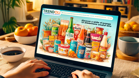 Discover a Wide Range of Beverages and Asian Food at Trendoli.com – Buy Beverages Online USA