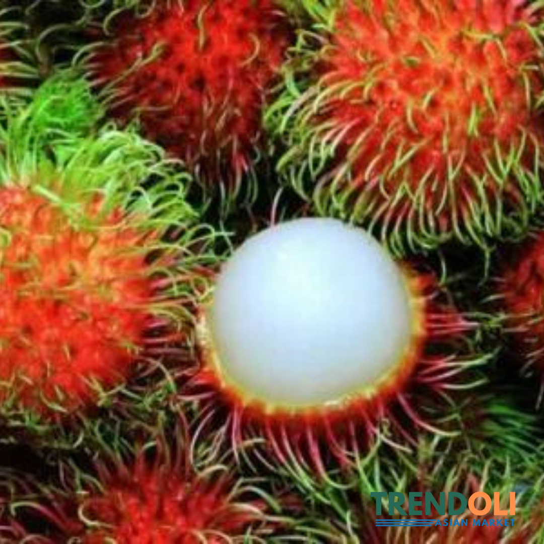 Fresh Rambutans - 1 Bag ( From 3 to 4 Lbs )