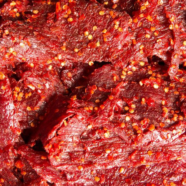 Spicy Lemon Grass Beef Jerky - Khô bò xả ớt cay. - 0.5 lb