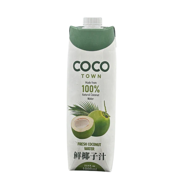 Coco Town - Fresh Coconut Water,  100% Natural Coconut Juice-  1000 ml