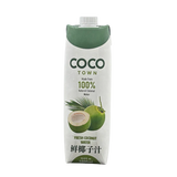 Coco Town - Fresh Coconut Water,  100% Natural Coconut Juice-  1000 ml