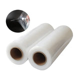 18" Stretch Film/Wrap 1500 feet 80 Gauge Industrial, Clear Packing Moving Packaging Heavy Duty Shrink Film (1 Roll)