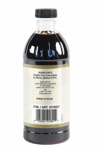 Pure Vanilla Extract, Total Net Weight: 16 fl oz (473 ml)