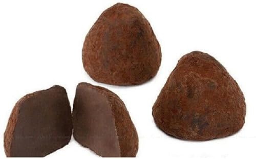 Chocmod Truffettes de France Natural Truffles, Plain, 1000-Gram Boxes (Pack of 2)