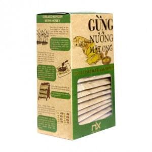 Grilled Ginger with Honey Gung Nuong Mat Ong Traditional Vietnamese Ginger Snack 14 sticks/box