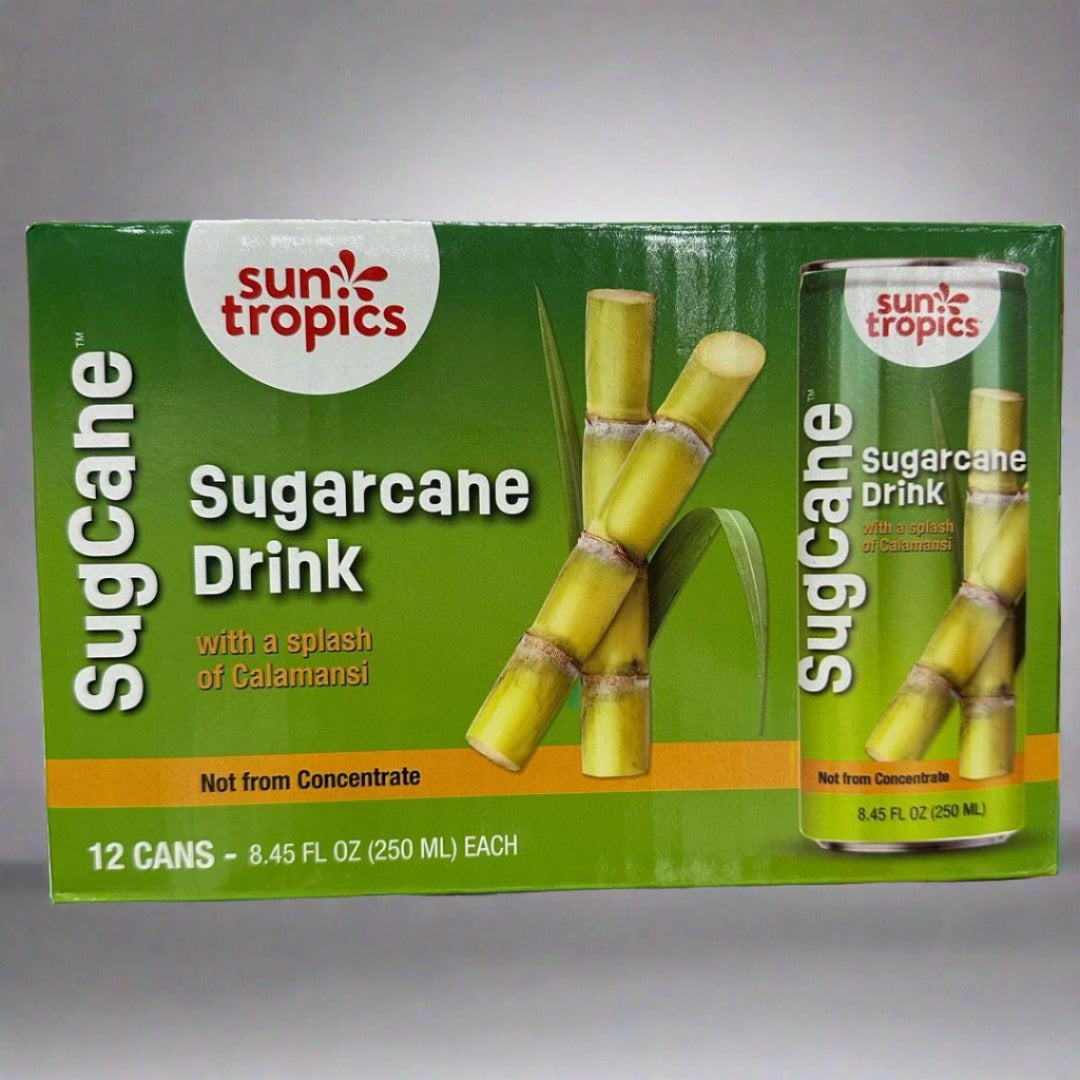 Sun Tropics Sugarcane Drink with Calamansi 12 x 8.45 fl oz