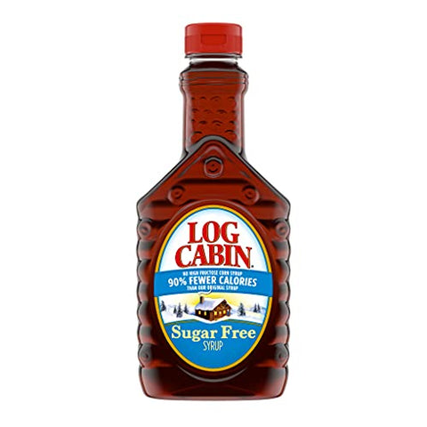 Log Cabin Sugar Free Syrup, 12 FL OZ (Pack of 1)