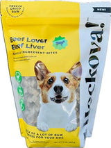 Beef Lover Beef Liver for Dogs Heckova Single Ingredient Bites 14 oz