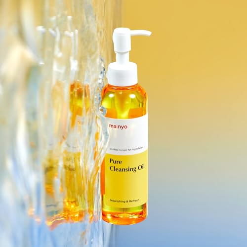 ma:nyo Pure Cleansing Oil Korean Facial Cleanser, Blackhead Melting, Daily Makeup Removal with Argan Oil, Korean Skin care 6.7 fl oz (1 Pack)