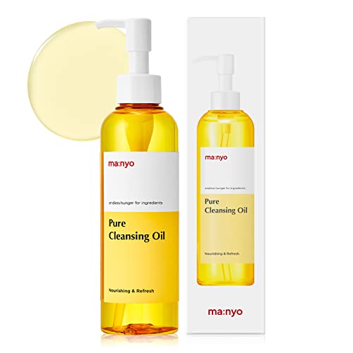 ma:nyo Pure Cleansing Oil Korean Facial Cleanser, Blackhead Melting, Daily Makeup Removal with Argan Oil, Korean Skin care 6.7 fl oz (1 Pack)