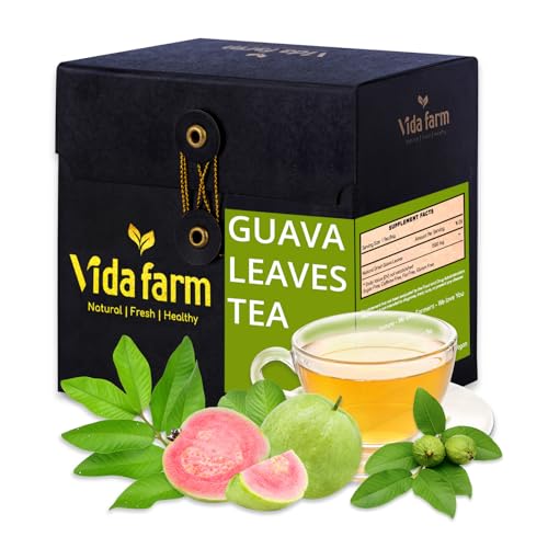 100 Natural Guava Leaves Tea Bags