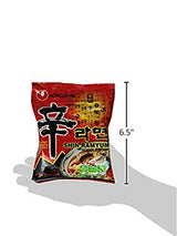 Nongshim Gourmet Spicy Shin Instant Ramen Noodle, 16 Pack, Chunky Vegetables