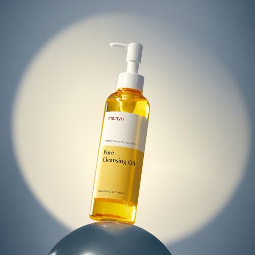 ma:nyo Pure Cleansing Oil Korean Facial Cleanser, Blackhead Melting, Daily Makeup Removal with Argan Oil, Korean Skin care 6.7 fl oz (1 Pack)