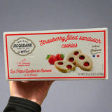 Maison Jacouemart Strawberry Sandwich Cookies 36 / 0.91 oz Strawberry Filled Sandwich Cookies