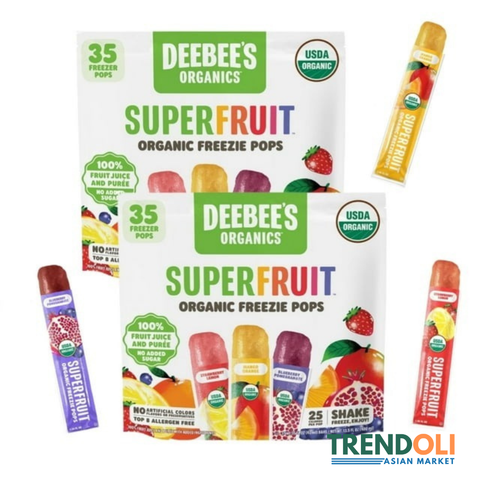 DeeBee's Organics Classic SuperFruit Freezie Pops