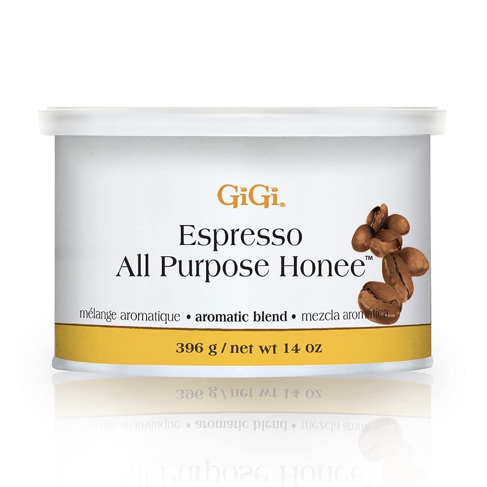 GiGi All Purpose Honee Hair Removal Soft Wax for All Skin and Hair Types, 14 oz