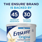 Ensure Original Nutrition Powder with 9 grams of protein, Meal Replacement, Vanilla,14 Ounce (Pack of 3)