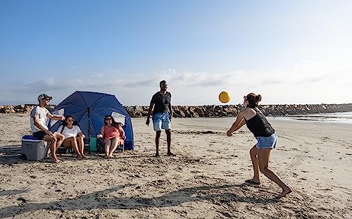 Umbrella Shelter for Sun and Rain Protection (8-Foot, Blue) UPF 50+