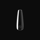Aprés Gel-X® Sculpted Coffin Long Tip Box | 500pc Gel-X Tips, 11 Sizes 00-9, Premium Quality