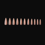 Apres Neutrals Gel-X Emma Box Of Nail Tips, 11 Sizes 00-9, Soft Gel Tip Box (150pcs) (Natural Stiletto Long, 150)