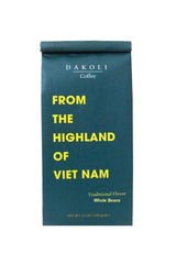 Dakoli Coffee -100% Vietnamese  Robusta with Traditional Flavor, 12 Oz (340g)