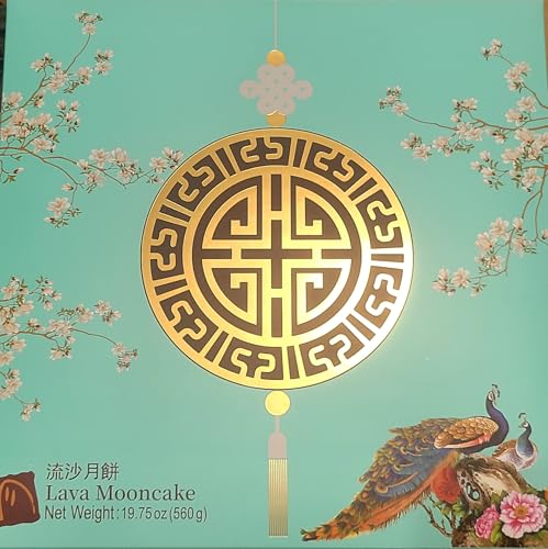 Kings Pastry Lava Mooncakes, 3 Assorted Mooncakes in Gift Box 19.75 oz