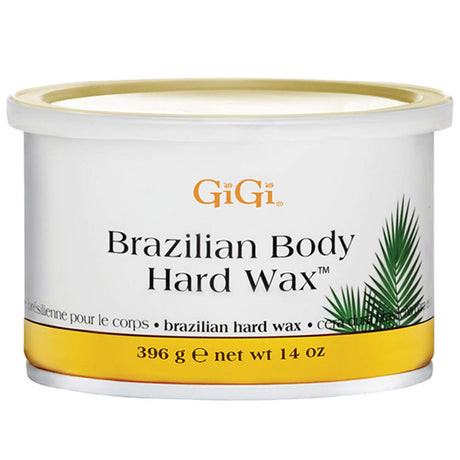 GiGi Brazilian Body Hard Wax for Hair Removal, Non-Strip for Coarse Hair, Ideal for Bikini, Face & Sensitive Areas, 14 oz, 1 Pack