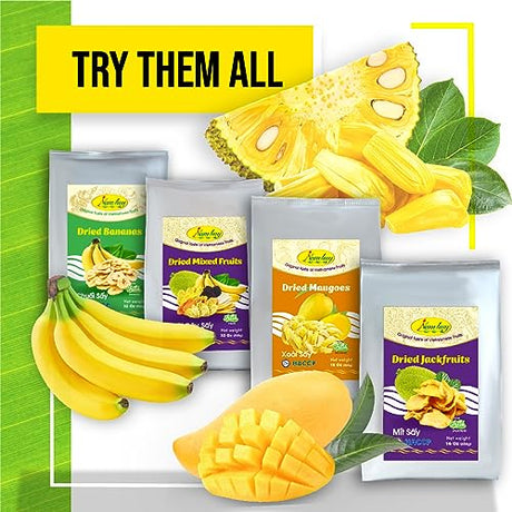 NAM HUY Vietnam's Dried Jackfruit Fruit Snacks 16 Oz