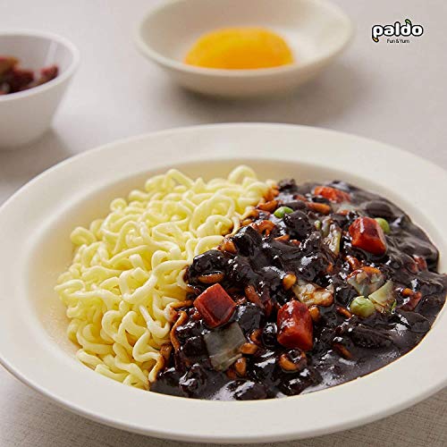 PALDO FUN & YUM Jjajangmen Chajang Noodle No MSG , 7.05 ounce ( 4 Pack )