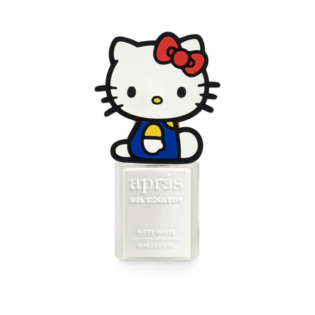 APRÉS x Hello Kitty® Cat Eye Gel Color Magnetic Gel Nail Polish (Kitty White, 10ml)