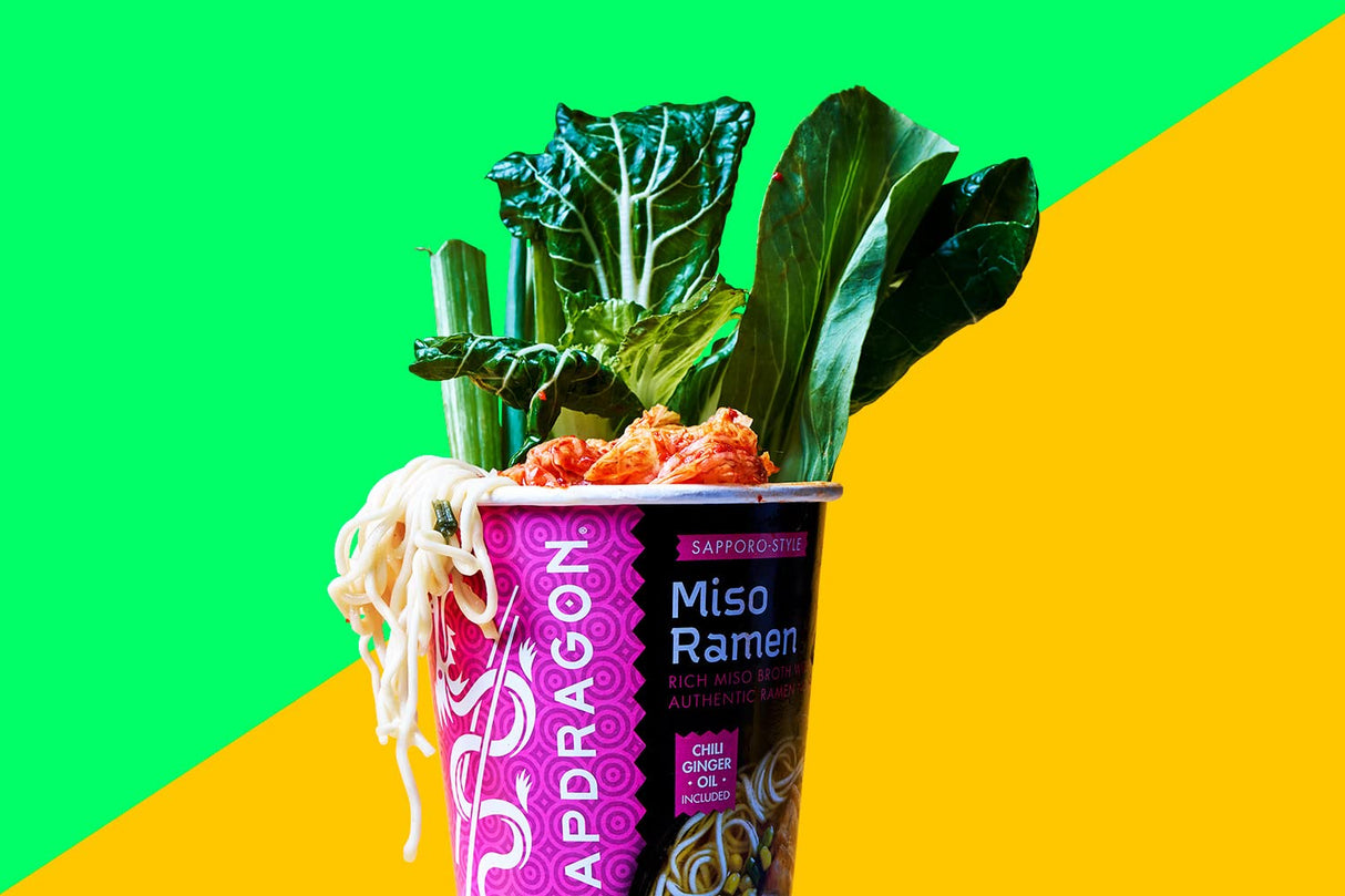 Snapdragon Miso Ramen Bowls 2.2 oz, 6 Pack