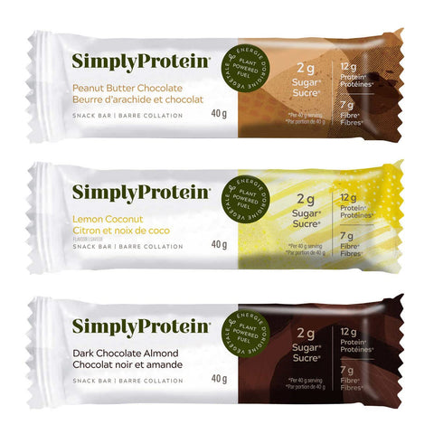Simply Protein Bars, Variety Pack, (Original)