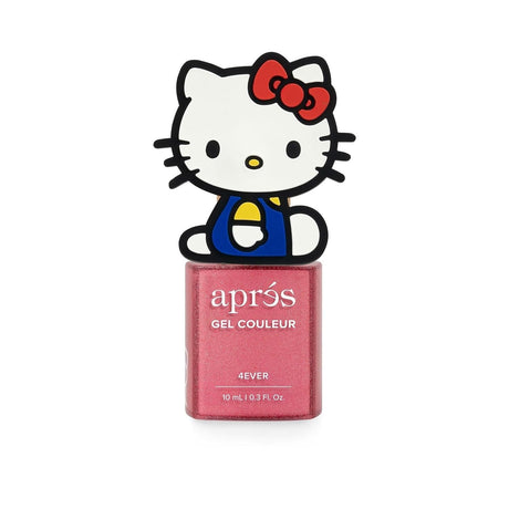 APRÉS x Hello Kitty® Flash Glitter Gel Color Nail Polish (4ever, 10ml)