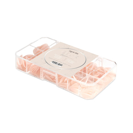 Apres Neutrals Gel-X Emma Box Of Nail Tips, 11 Sizes 00-9, Soft Gel Tip Box (150pcs) (Natural Almond Extra Short, 150)