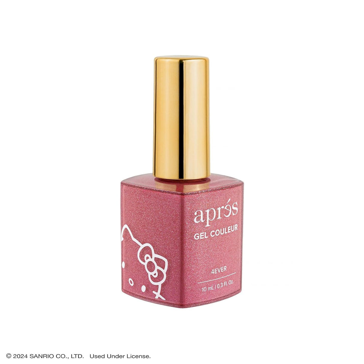 APRÉS x Hello Kitty® Flash Glitter Gel Color Nail Polish (4ever, 10ml)