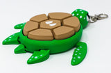 Fruit Turtle Fidget Clicker Keychain 3D Printed - Sensory Stress Relief Toy for Autism, ADHD, Anxiety, and Fidgeting (Apple Turtle)