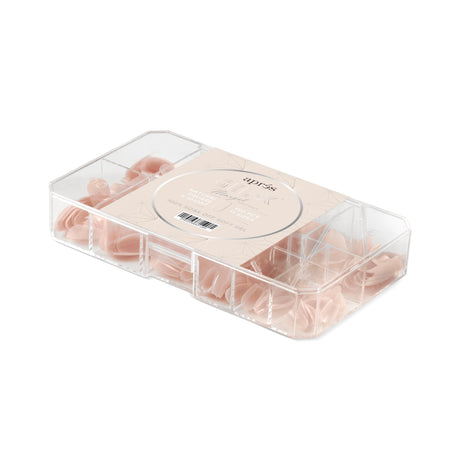 Apres Neutrals Gel-X Margot Box Of Press On Nails, 11 Sizes 00-9, Soft Gel Nail Tip Box (150pcs) (Almond Short, 150)
