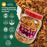 Best Fried Onions 18oz - Crunchy Fried Onion Toppings for Soups, Rice, and Stir Fry