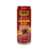 King Coffee RTD Ca Phe Sua Da Sai Gon (Vietnamese Iced Milk Coffee) | Pack of 6 Can | Strong, Bold and Unique Taste 8.04 ozoz