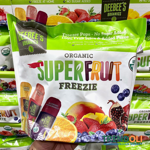 DeeBee's Organics Classic SuperFruit Freezie Pops