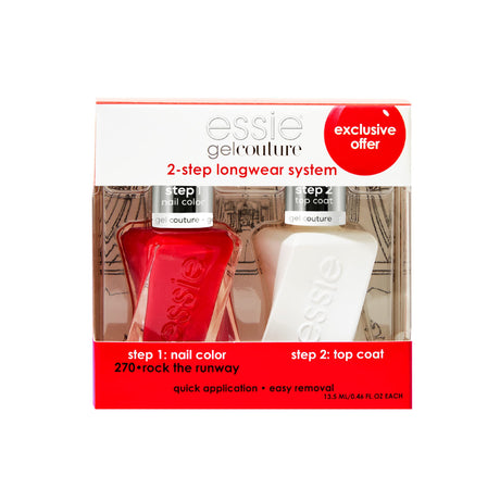 Essie Gel Couture Long-Lasting Nail Polish, 8-Free Vegan, Sheer Pink, Sheer Fantasy, 0.46 fl oz