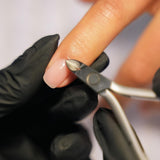 NGHIA Cuticle Nipper - D-01 JAW 16 | Stainless Steel | Durable and Sharp | Ergonomic Design | Grey Plated | Ideal for Salons and Home Use