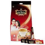 King Coffee Premium Instant Coffee - 3 in 1 Vietnamese Coffee Blend (1 Bag - 88 Sticks)