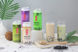 Pocas Bubble Tea with Tapioca Pearls, Variety Pack 8 can(16.5oz) (Taro x2, Brown Sugar x2, Matcha x2, Honey Dew x 2)