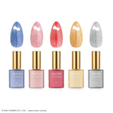 APRÉS x Hello Kitty® Flash Glitter Gel Color Nail Polish, Set of 5 10ml